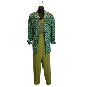 Chartreuse Dana Bachman Pencil Leg Petite Pants - Size 0